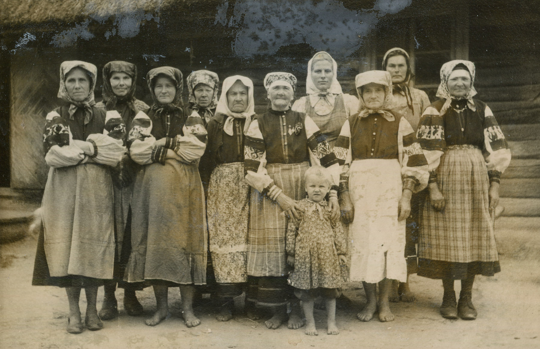 Anne Vabarna oma küla kooriga esines XII üldlaulupeol 1949 a.